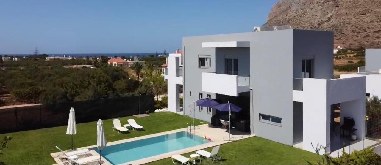 Helios A Modern Large Villa With Private Pool Set In A Quiet Location Ставрос Экстерьер фото