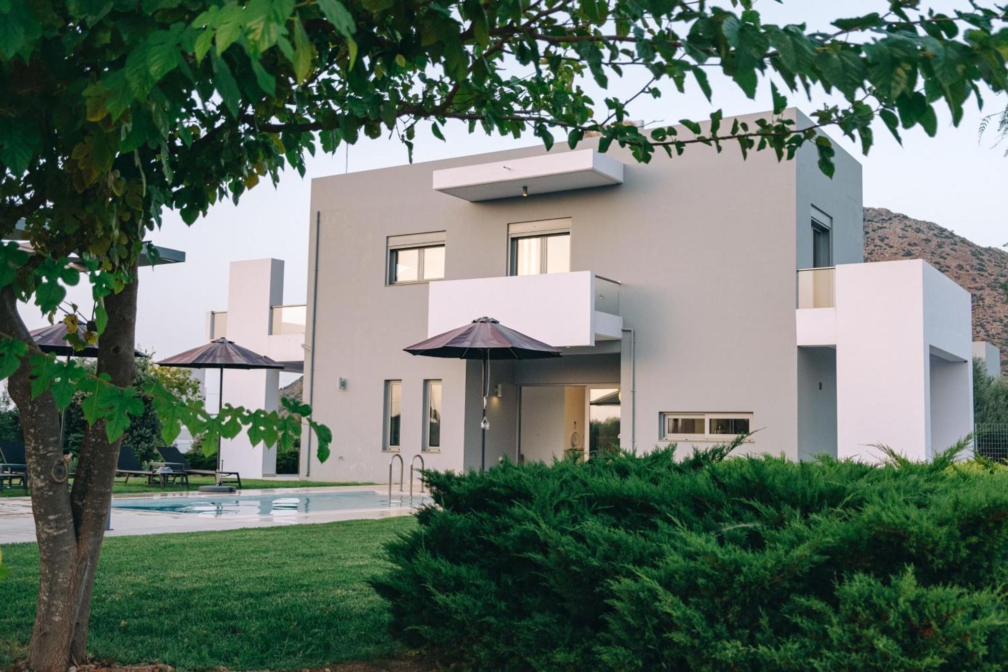 Helios A Modern Large Villa With Private Pool Set In A Quiet Location Ставрос Экстерьер фото
